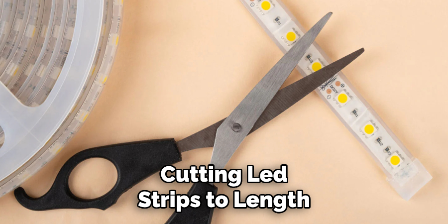 Cutting Led
Strips to Length