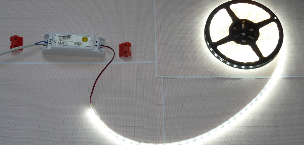 How to reattach LED strip lights