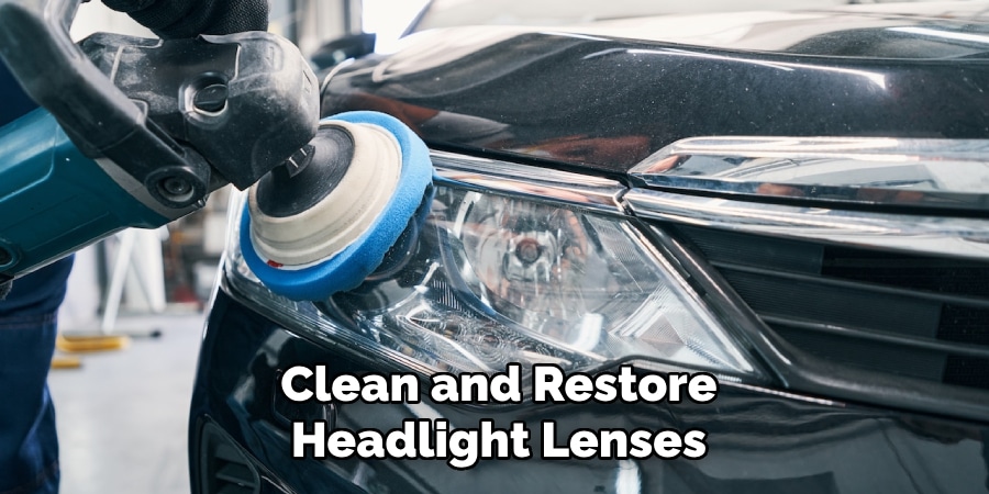 Clean and Restore
Headlight Lenses