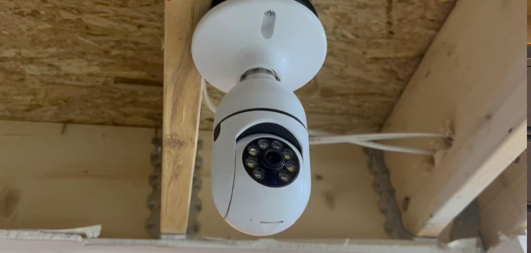 How Do Light Bulb Cameras Work