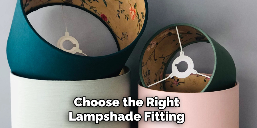 Choose the Right
Lampshade Fitting