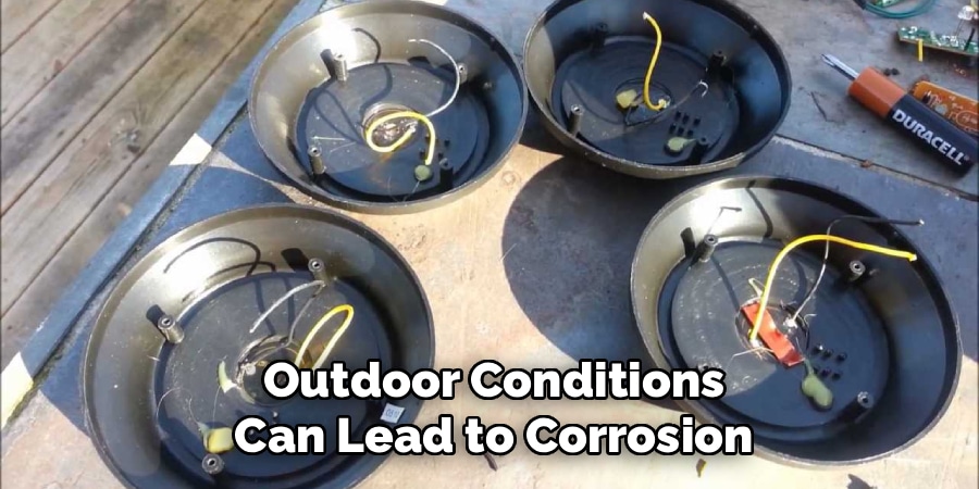 Outdoor Conditions
Can Lead to Corrosion